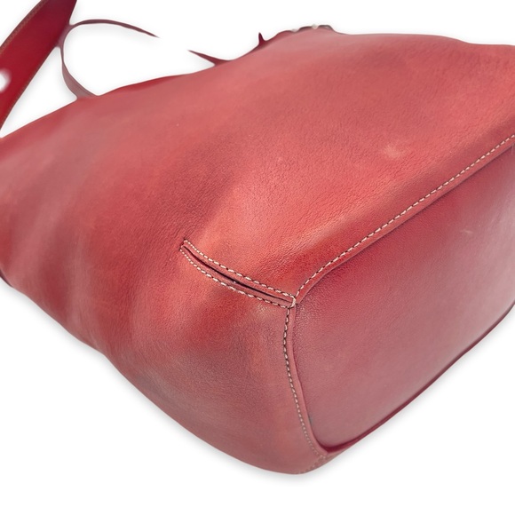 Vintage Coach! G2J—9186 Legacy Bucket Crossbody in Red ♥️ - Picture 13 of 16